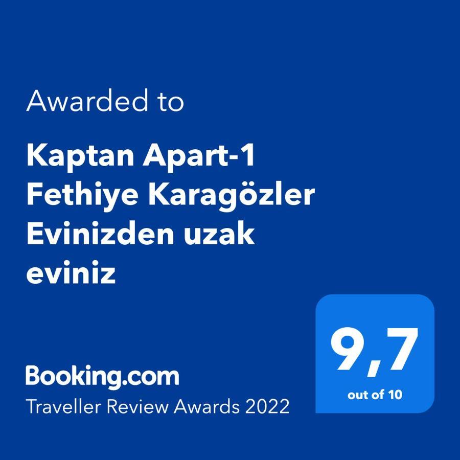 Kaptan Apart-1 Fethiye Karagoezler Evinizden Uzak Eviniz Exterior foto